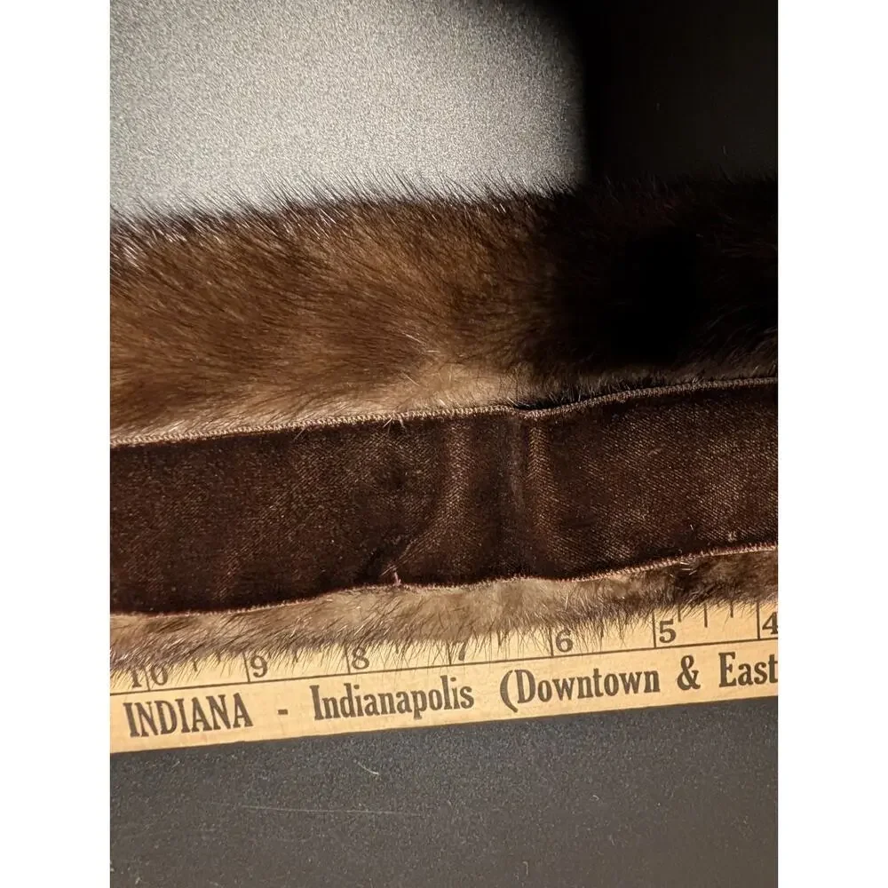 Vintage Mink Collar 3-3/4